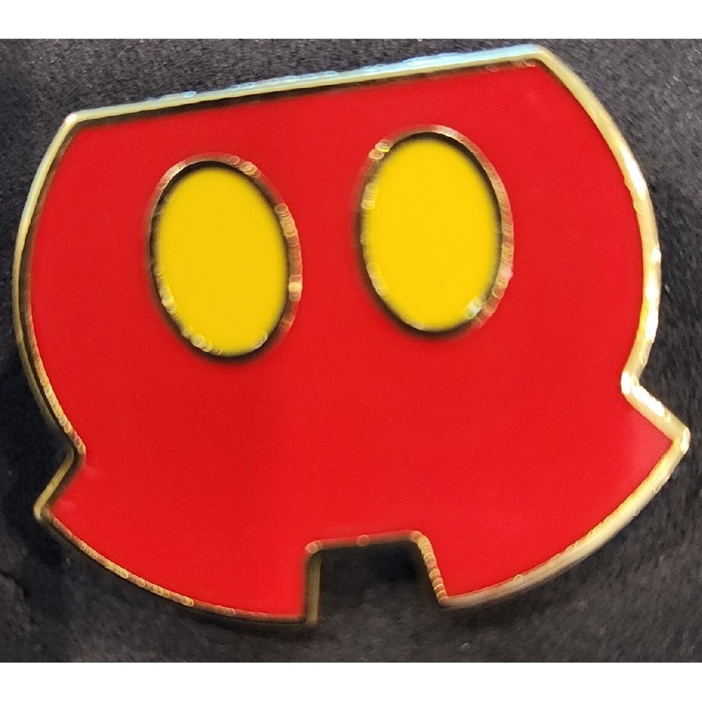Disney Pin Mickey Mouse Red Pants Yellow Buttons 2018 Disney Store Trading 00000